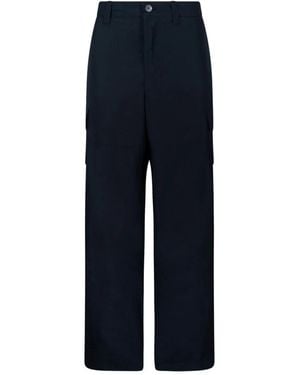 Stone Island Straight Trousers - Blue