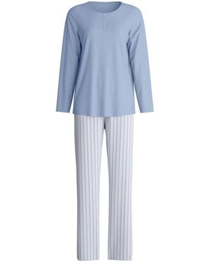 CALIDA Nachtkleding ,Blauw ,395 Pigiama
