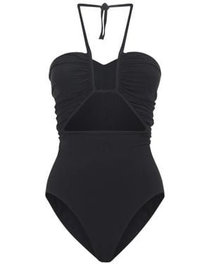 Rick Owens Badmode ,Zwart ,Prong Bather Swimwear - Blauw