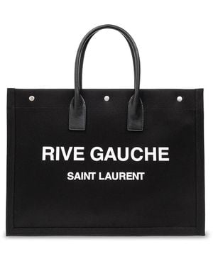Saint Laurent Shopping Bags - Black