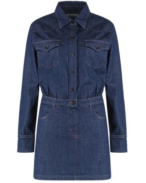 A.P.C. Short Dresses - Blue