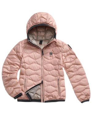 Blauer Jassen ,Roze ,Nylon Camelia Down Jacket