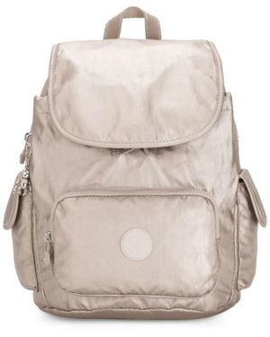 Kipling City Pack Rugzak Met Ritssluiting - Naturel