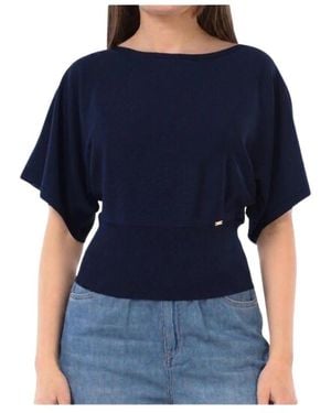 Kaos Round-Neck Knitwear - Bleu