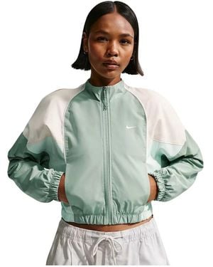 Nike Shrunken Track Jacket - Groen