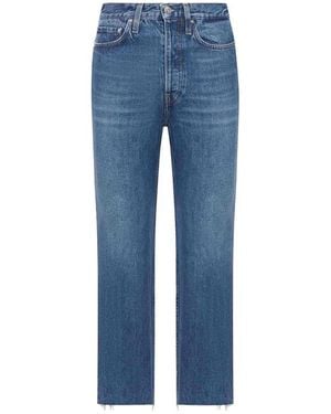 TOTEME Klassische Geschnittene Denim Jeans - Blau