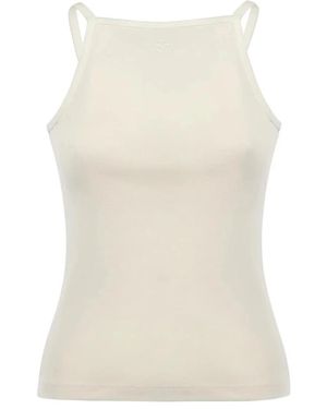 Courreges Sleeveless Tops - White