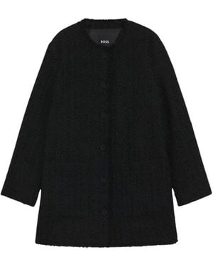 BOSS Tweed Jackets - Nero