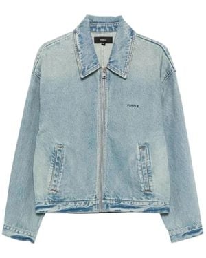 Purple Brand Denim Jackets - Bleu