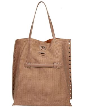Zanellato Tote Bags - Brown