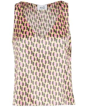 Niu Sleeveless Tops - Neutro