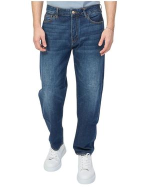 ARMANI EXCHANGE Slim-Fit Jeans - Blue