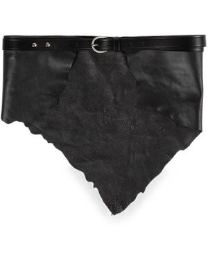 Ann Demeulemeester Gürtel - Schwarz