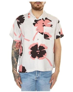 Obey Short Sleeve Shirts - Rosa