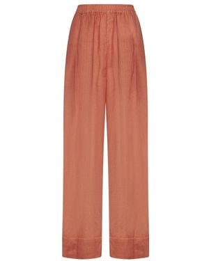 Fisico Wide Trousers - Rood