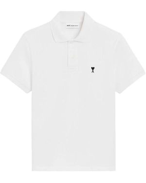 Ami Paris De Coeur Polo - Wit