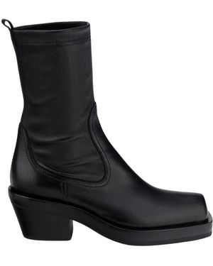 Agl Attilio Giusti Leombruni Cowboy & Biker Boots - Black