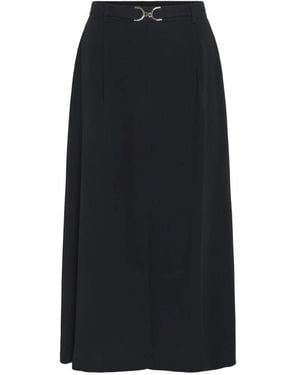 Kaffe Midi Skirts - Zwart