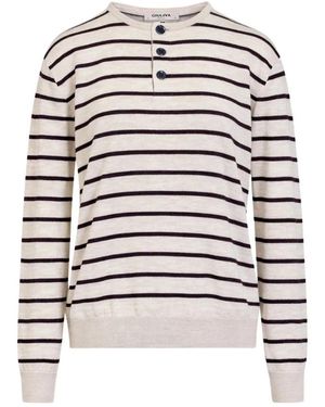 Giuliva Heritage Round-Neck Knitwear - Bianco