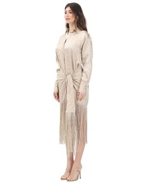 alma sanchez Shirt Dresses - Neutro