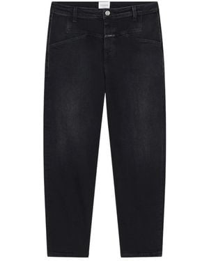 Closed Cropped Jeans - Blue