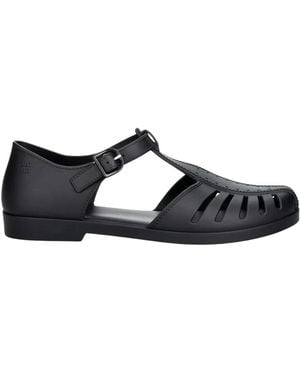 Melissa Flat Sandals - Negro