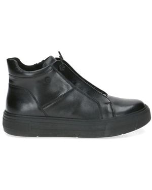 Caprice Lace-Up Boots - Black