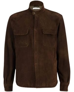 Boglioli Leather Jackets - Brown