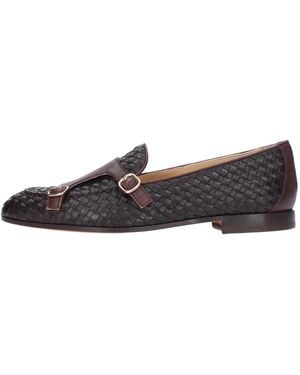 Doucal's Flache schuhe braun - Schwarz