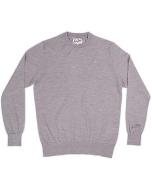 MC2 Saint Barth Round-Neck Knitwear - Gris