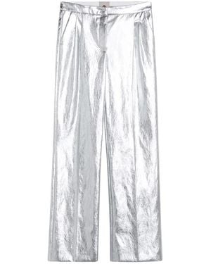 THE GARMENT Straight Trousers - White