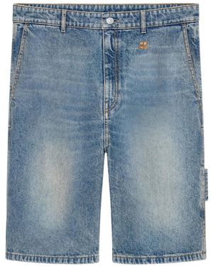 Courreges Denim Shorts - Blue