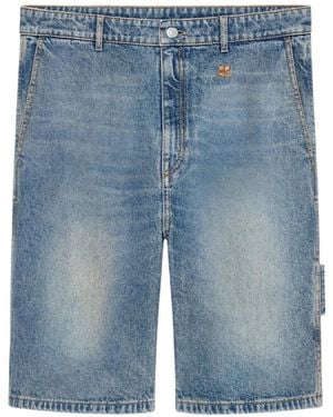 Courreges Denim Shorts - Blue
