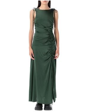 Ganni Maxi Dresses - Green