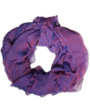 Dolce & Gabbana Silk Scarves - Purple