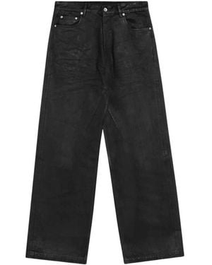 Rick Owens Zwarte Regular Jeans