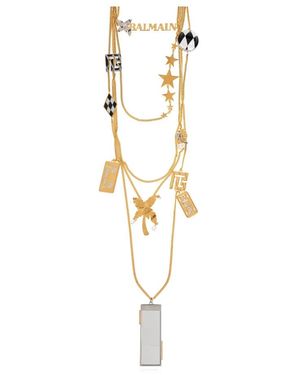 Balmain Accessoires ,Geel ,Ketting Miami - Metallic