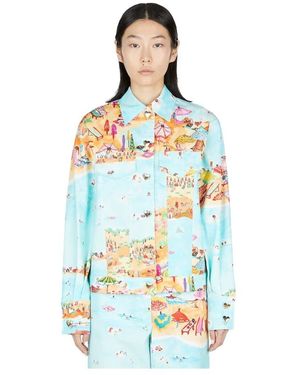 Marco Rambaldi Shirts - Blu