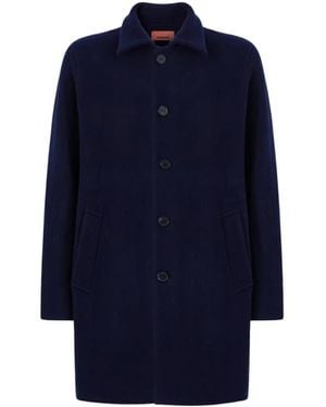 Missoni Single-Breasted Coats - Azul