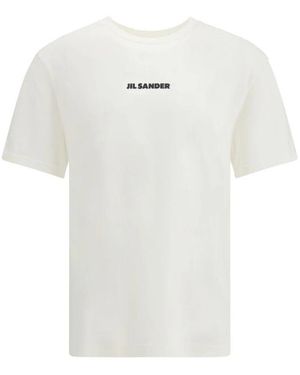 Jil Sander T-Shirts - Blanc