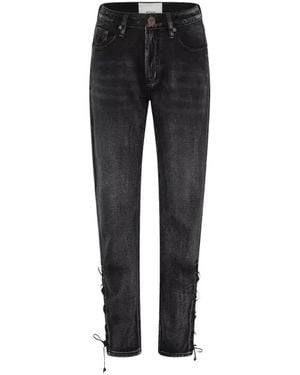 One Teaspoon Straight Jeans - Black