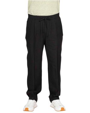 Amaranto Broeken ,Zwart ,Pantalone A 99