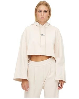 Erika Cavallini Semi Couture Hoodies - Blanco