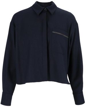 Antonelli Abelia Camicia - Blau