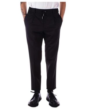 Tagliatore Slim-Fit Trousers - Nero