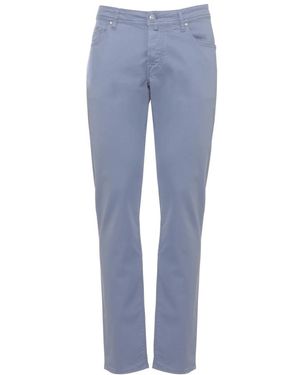 Jacob Cohen Slim-Fit Trousers - Azul
