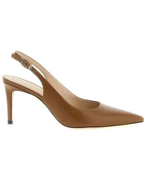 Stuart Weitzman Schoenen ,Bruin ,Leer Power Slingback 75