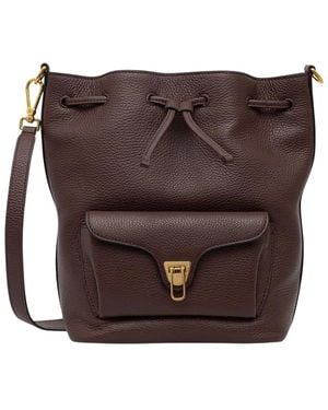 Coccinelle Bucket Bags - Marrone