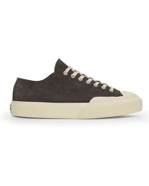 Superga Schoenen ,Grijs ,Katoen 2432 Works Suede Flesh Out