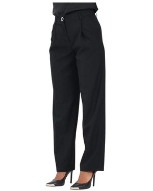 ARMANI EXCHANGE Elegante Zwarte Broek Rechte Pijp